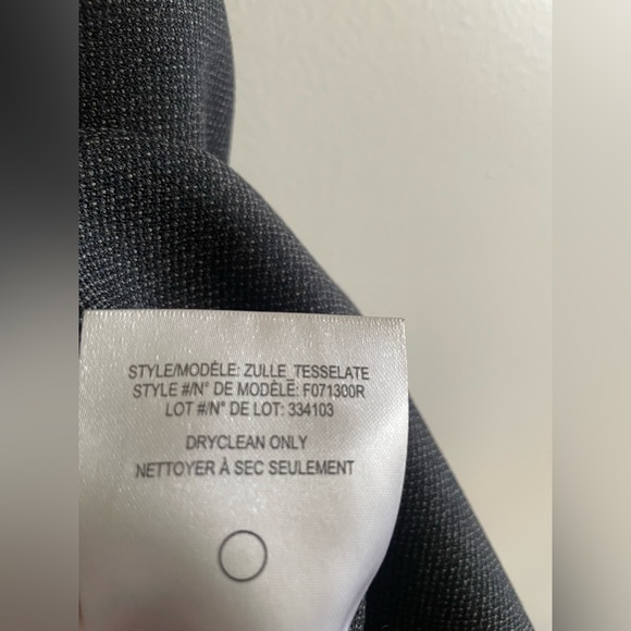 Theory Charcoal A-Line Skirt, Size 2 - Picture 5 of 7